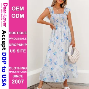 Vestido Largo de Verano Sin Mangas