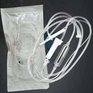 Conjunto de infusión desechable estéril para necesidades de atención al paciente