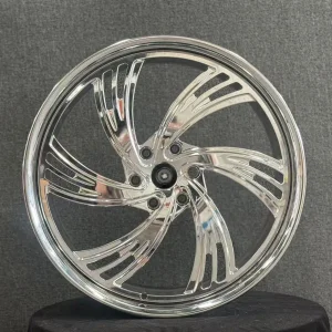 2-Piece Deep Dish Deep Lip Custom Forged Chrome Wheel 5X114.3 5X120 5X112 6X135 6X139.7 17 18 19 20 21 22 Inch Car Alloy Rim