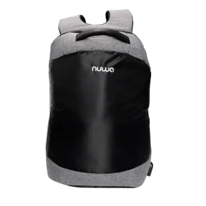 Mochila de Negócios à Prova d'Água com Zíper e Grande Capacidade em Duas Camadas para Laptop