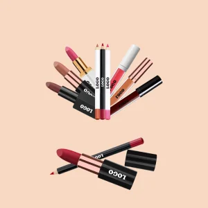 OEM/ODM Customizable Lip Kit-Private Label Lip Cosmetics Long Lasting Matte Glossy Liquid Lip Liner Lipstick Herbal Mineral