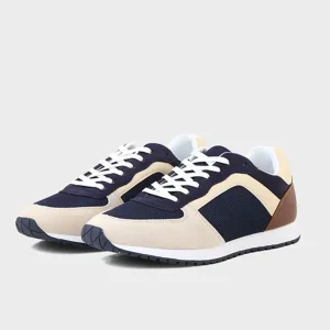 Zapatillas casuales para hombres cuero genuino