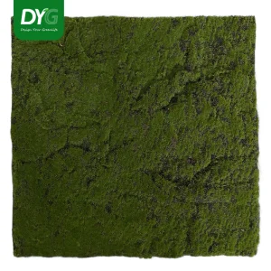 DYGRASS Decorative Artificial Moss Mat Green Moss Rug for Home Garden Wedding Supplier, Factory