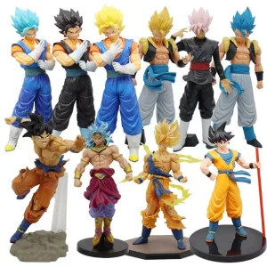Figura de Ação Colecionável do Goku Super Saiyajin de Dragon Ball Z
