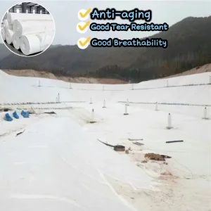 Breathable Pet/PP Geotextile for Landfills, Promotes Soil Health