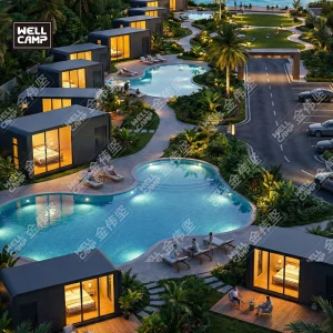 Turnkey Prefab House Modular Home for Government and EPC Projects