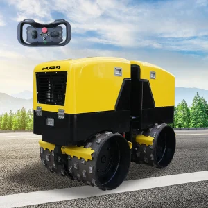 Smart Remote Controlled Trench Roller Vibratory Road Roller