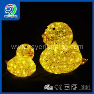 LED Customized Motif Decorative Lights LED Duck Lights LED Garden Decoration
