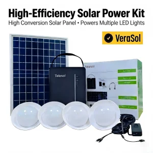 Government/Un/Ngo/Donation Project Solar Home Lighting Power System 4lights