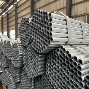 En 10219 Pre-Galvanized Steel Pipe - Z120 Coating for Structural Construction &amp; Scaffolding Systems