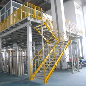 Steel structure mezzanine floor