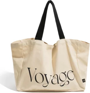 Wholesale Custom Printed Logo Giant Reusable Canvas Tote Bag with Women Original Rope Handle for Grocery Shopping