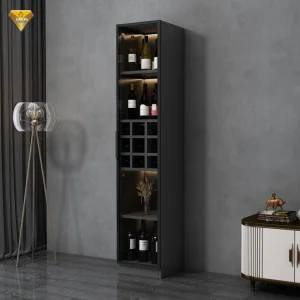Wine Bar Cabinet with Wine Display Cabinet for Home CE Certified