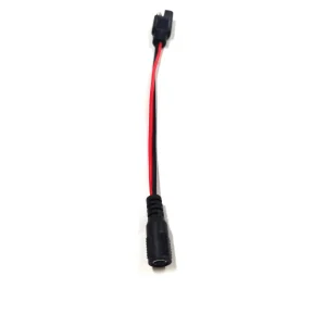 12V موصل كابل الطاقة الأنثوي من DC إلى سلك تمديد SAE محول SAE إلى DC لشاحن الألواح الشمسية وبطارية السيارات RV