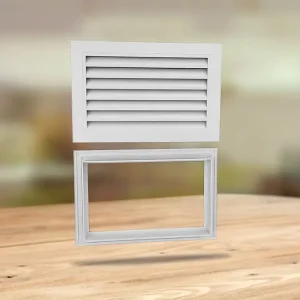 China Aluminum Return Air Vent Louver Grille Suppliers