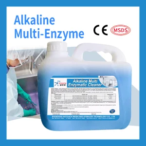 Multi Enzyme Cleaning Solution Enzymatic Medical and Surgical Instruments, and Endoscopes Disinfectant