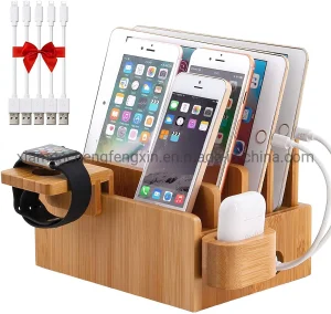 Bamboo Charging Dock