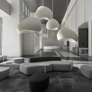 New Interior-Lighting Modern Chandelier for Bar Dining Design LED Pendant Lamp