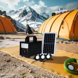 Sistema de Energia Solar Residencial de Alta Eficiência para Vida Off-Grid
