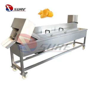 Sistema Avançado de Fritura Contínua para Produção de Batata Frita com Controle Automatizado