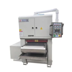 Stainless Steel Grinding Deburring Polisher Equipment for Laser Cut Titanium Cutting Board