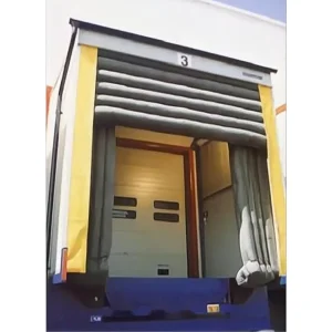 Energy-Saving Loading Container Loading Bay Rubber Cushion Seal Cold Storage Collapsible Head Curtain Retractable Airtight Inflatable Dock Door Seal