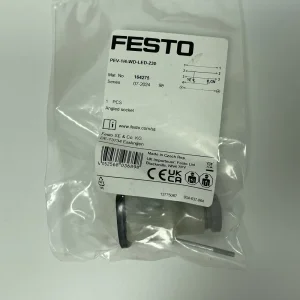 PEV-1/4-WD-LED-230 Tomada de Plugue Angulada para Automação Industrial 164275, Parte do Sistema de Ar Comprimido para FESTO