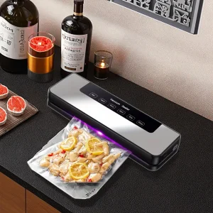 Dual-Use Automatic Touch Screen Vacuum Sealer