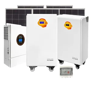 60kW Off-Grid Household Monocrystalline Silicon Photovoltaic Energy Storage Battery All-in-One Machine 20 Degree Solar System