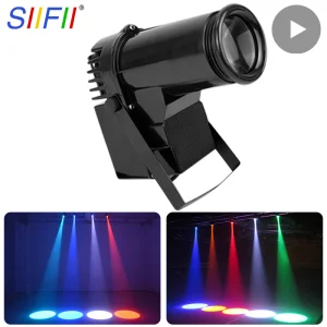 High Quality Stage Effect Beam LED DMX512 Dance Party DJ Disco Wedding Show 10W 3 in 1 Spot Light