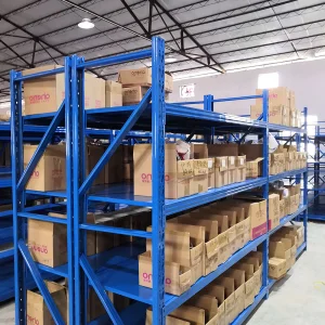Custom Size 7-layer Steel Anti-Rust Adjustable 100kg/500kg for Clothing and Grocery Warehouse Shelves Boltless Powder Coated