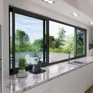 DEEZON Customized Hurricane Impact Double Glazed Profile Windows