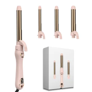 Professional Titanium Auto Hair Curler Set