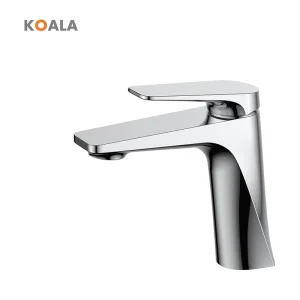 Modern Sink Water Single Handle Hot and Cold Water Tap Bathroom Basin Faucet