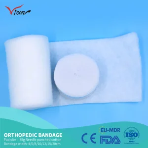 Factory Price Paris Pop Cotton Orthopedic Casting Tape Orthopaedic Padding Bandage with ISO13485