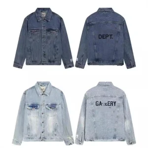 2025 High Quality Custom Logo Men's Denim Jacket for Sale Casual Outdoor Wear Denim Jacket Wholesale Rate Denim Jacket for Sale