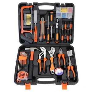 100 Piece High Quality Household Carpentry Repair Full Best Professional Box Kit Hand Tool Set for Mechanics