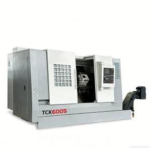 Tck600s CNC Turning Lathe Disc Machining