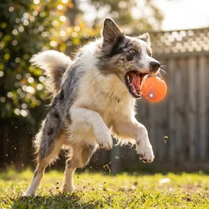 Bouncing Dog Toy Ball