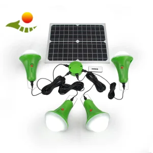 Hot Selling Solar System with 4 LED Lighting for Indoor and Outdoor