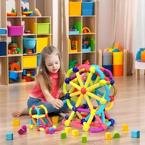 Educational Magnetic Building Sticks