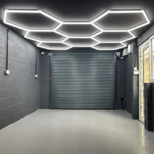 Hexagonal Honeycomb Garage Pendant Lamp