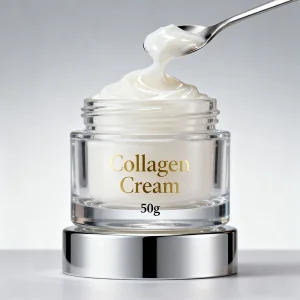 Collagen Jelly Face Cream Lotion With Kojic Acid Skin Moisturizing Creams For Dark Spot Removal Gentle On Sensitive Skin