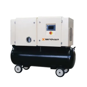 China 2-in-1 Oil-Lubricated Screw Air Compressor with Wheels - Factory Direct from Reliable Suppliers