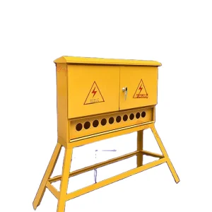 Outdoor Yellow Waterproof Industrial Aviation Socket Box
