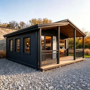 Container Móvel de Transporte Modular Casa Pré-Fabricada Pronta para Vendas de Escritório, Moradia e Hotel