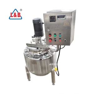 Customized 100L 500 Liters Stainless Steel Mixer Double Jacket Heater Mixing Tank