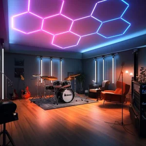 RGB Hexagon Disco