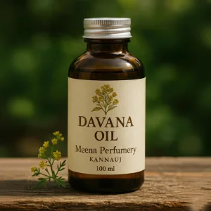 Luxury Meena Perfumery Davana Essential Oil 100% Pure Sweet Floral Fresh Herbal Aroma Steam Distilled for Cosmetic Fragrance