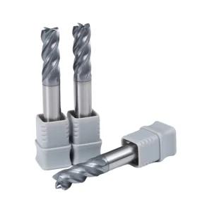 AlCrN Coated Tungsten Carbide End Mill Cutting Tools